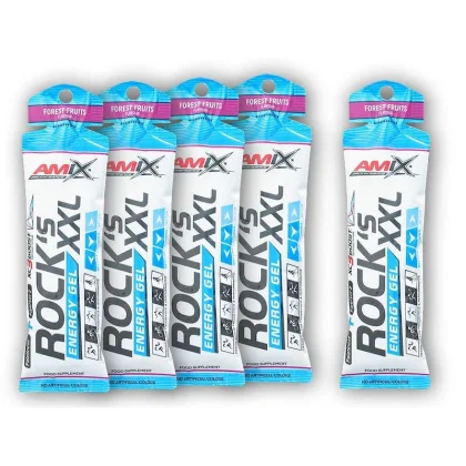 Amix Performance Series 4x Rocks Energy Gel XXL 65g + 1x ZDARMA