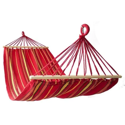 Calter Houpací síť Fiesta 200x100 cm červeno-oranžová