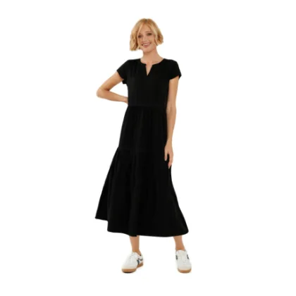 Dámske šaty VOLCANO LUMA-700-BLACK