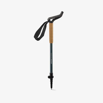 QUECHUA Turistická palica MT500 ergonomická zelená 1ks bez