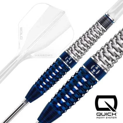 Šípky steel Harrows Geo Torpedo 23g Quick Point 90% wolfram