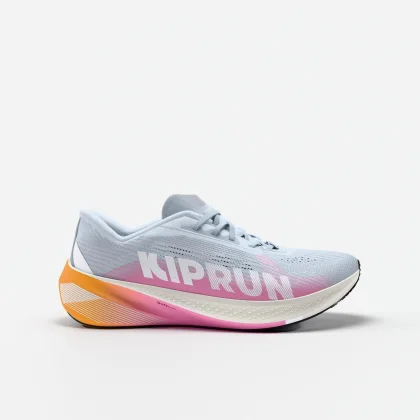 KIPRUN Dámska bežecká obuv Kipcore Premium modro-ružová 36