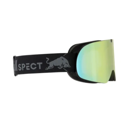 Lyžiarske okuliare RED BULL SPECT SOAR-13YE2, black yellow snow - grey with yellow mirror, cat.S 2