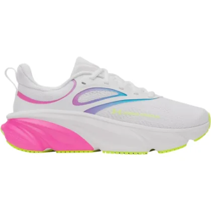 Női futócipő UNDER ARMOUR UA Rogue 6 W white rebel pink high vis yellow