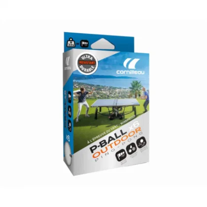 Stolní tenisové míčky CORNILLEAU P-Ball Outdoor Ultradurable