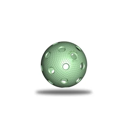 Florbalová loptička TRIX IFF - pistaciová - 10 ks