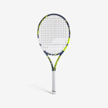 BABOLAT Detská tenisová raketa Aero 26 sivo-žltá GRIP 0