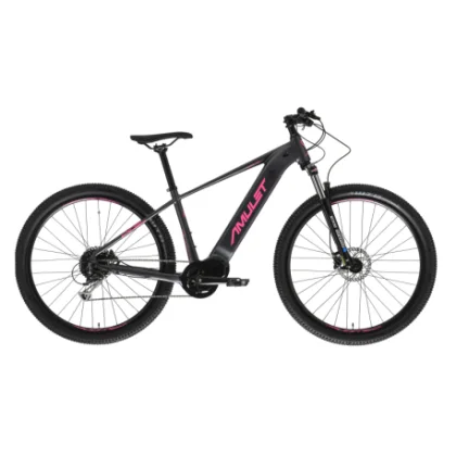 Dámsky horský elektrobicykel AMULET 29 eRival 4.0 SH, black matt pink