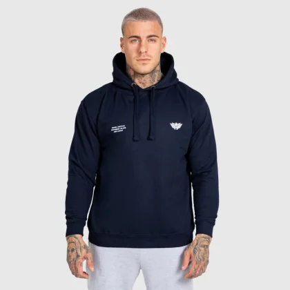 Pánska mikina s kapucňou Iron Aesthetics Club Hoodie, navy