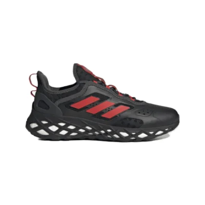 Pánska rekreačná obuv ADIDAS Web Boost core black red carbon