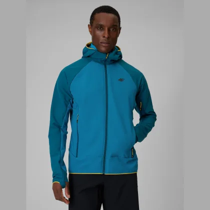 Softshell bunda vetruodolná pánska - modrá