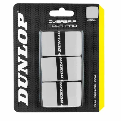 DUNLOP Padel omotávky PRO TOUR OverGrip bílý