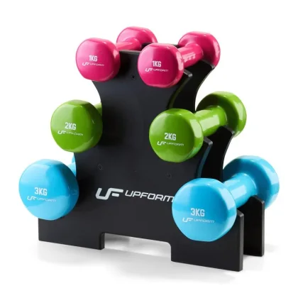 MARBO Sada vinylových činek se stojanem UpForm UFDS 12 kg