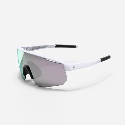 DECATHLON Cyklistické okuliare Perf 500 Light kat. 3 biele bez