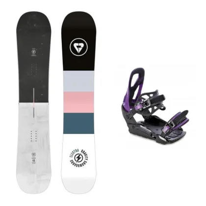 Gravity Electra 23/24 dámský snowboard + Raven S230 Black/violet vázání