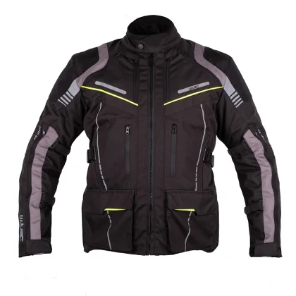 Touringová moto bunda W-TEC Smackton Farba čierno-zelená,