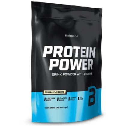 BioTechUSA Protein power vanilka 4000 g