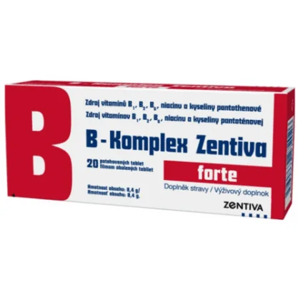 ZENTIVA B-komplex forte 20 tabliet
