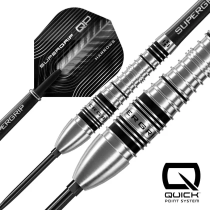 Šípky steel Harrows Supergrip Bomb 25g QP 90% wolfram