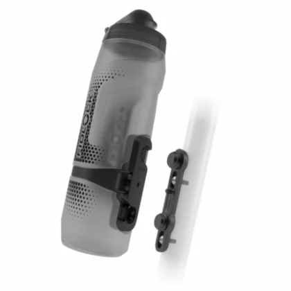 Láhev na kolo FIDLOCK set láhve s držákem BOTTLE TWIST 800 ml Transparent Black