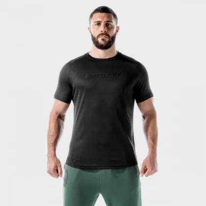 SQUATWOLF Tričko LAB360º Recycled Mesh Tee čierne S