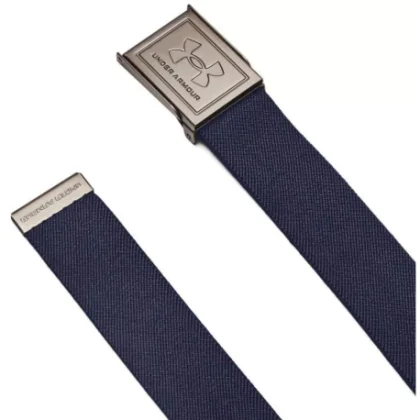 Pánsky opasok UNDER ARMOUR M DRIVE STR WEBBING BELT-NVY