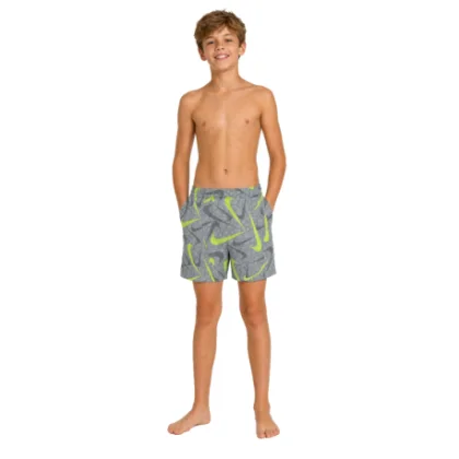 Fiú úszónadrágok NIKE SWIM Breaker Pebble 4 WOLF GREY