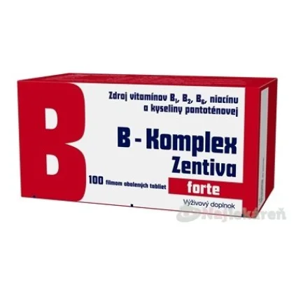 Zentiva B-Komplex Forte 100 draže