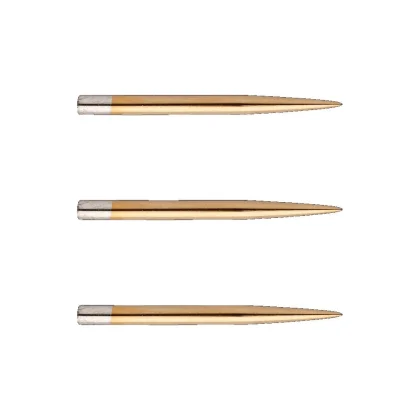 Náhradné hroty do steel šípok Winmau Titan-nitridový povrch, zlaté 32mm - 3ks