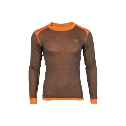 Pánske poľovnícke termoprádlo TETRAO Achillea Gen.II - tričko s dlhým rukávom a Merino vlnou 3XL