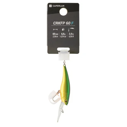 CAPERLAN Wobler crankbait CRKFP 60 F Hot Tiger bez