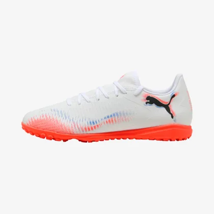 PUMA PUMA FUTURE 8 Play TT turfy bielo-oranžové 39