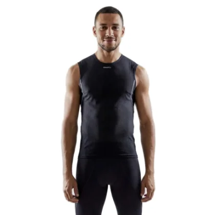 Pánsky cyklistický dres bez rukávov CRAFT Scampolo Mesh Superlight