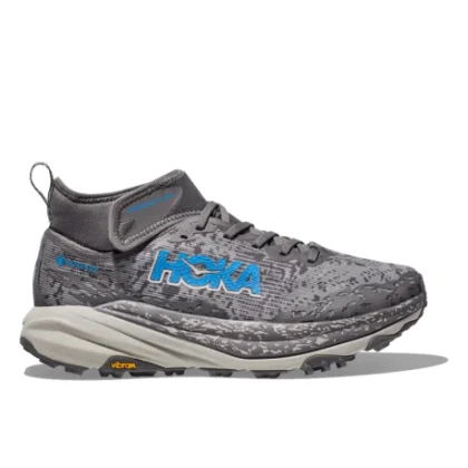 Férfi futó trail cipők HOKA Speedgoat 6 Mid GTX satellite grey stardust