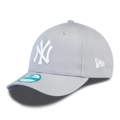 Šiltovka NEW ERA 940 MBL BASIC NY Yankees Grey White NOS