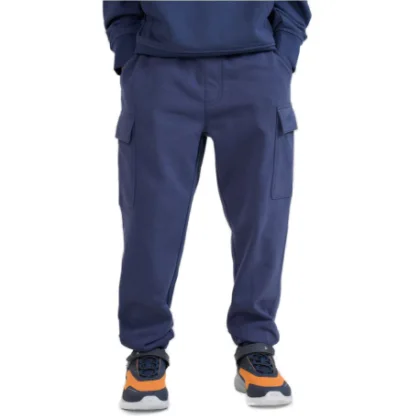 Fiú melegítő nadrágok 4F JUNIOR TROUSERS CAS M0964-22S-ANTHRACITE