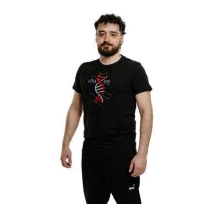 Pánske tričko s krátkym rukávom AUTHORITY T-DNA25 black