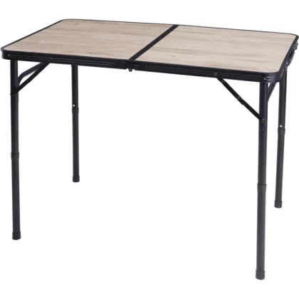 Progarden Kempingový stůl skládací výškově nastavitelný 90 x 60 x 40-70 cm