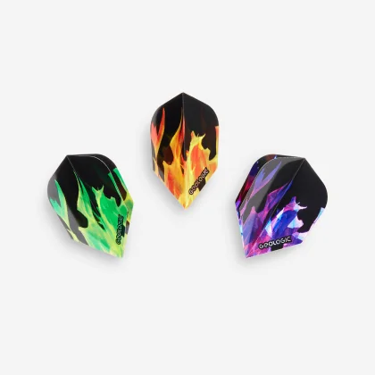 CANAVERAL Súprava 3 sád po 3 letky STANDARD FLAMES bez