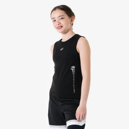 TARMAK Detské spodné basketbalové tielko NBA čierne 10-11 r (141-150 cm)
