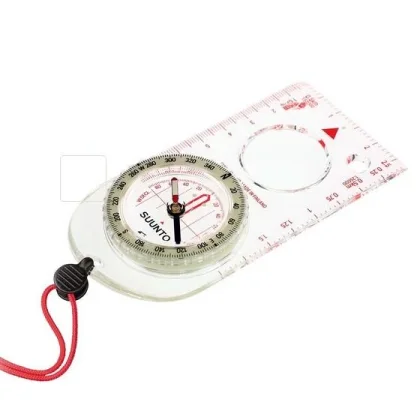 Suunto A-30 - destičková buzola s lupou a otvory pro zakreslování