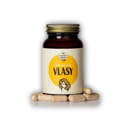 Natural Protein Krásné vlasy 60 kapslí