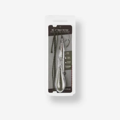 CAPERLAN Montáž Rig Clip Ready to Fish 110 g H2 na lov kaprov bez