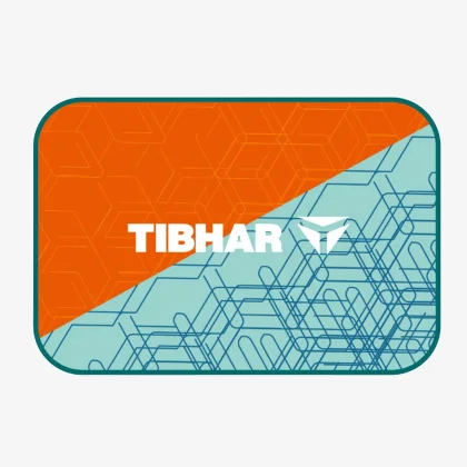 TIBHAR Obal Smash na stolnotenisovú raketu oranžovo-modrý bez