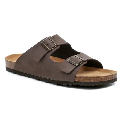 Arno COSMOS Comfort 8110-704 hnědé pánské nadměrné nazouváky