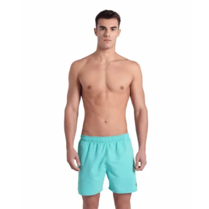 Pánske plavky ARENA FUNDAMENTALS BOXER R-WATER-NAVY