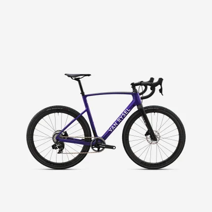 VAN RYSEL Bicykel na cyklokros RCX II FORCE AXS 12 rýchlostí fialový S