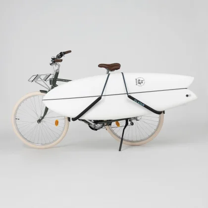 DECATHLON Držiak na surf na bicykel na 1 dosku s dĺžkou 5' až 8' bez