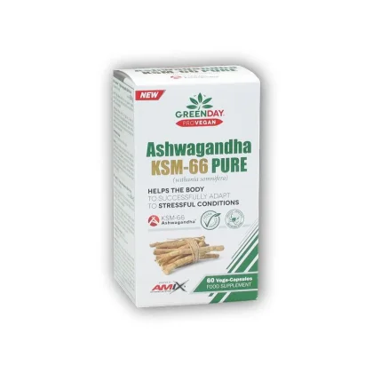 Amix GreenDay ProVEGAN Ashwagandha KSM-66 Pure 60Vcaps