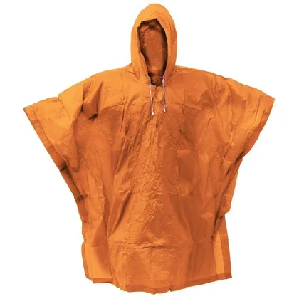 2you Pláštěnka PVC pončo oranžová